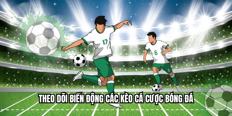 Theo dõi biến động các kèo cá cược bóng đá