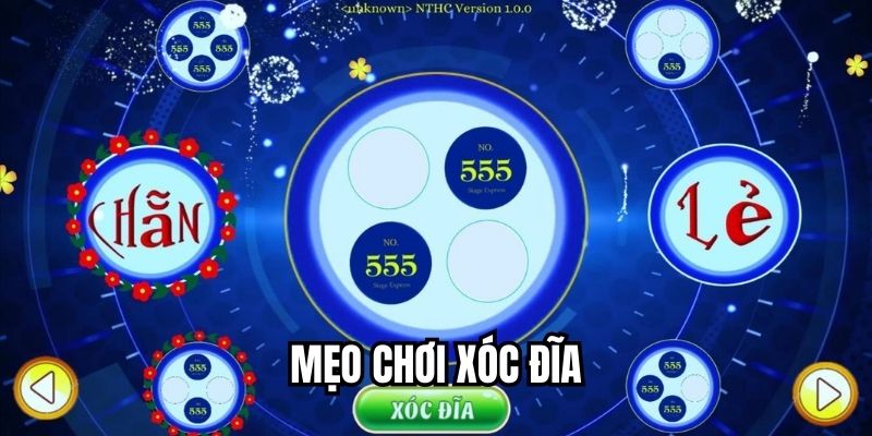 mẹo chơi xóc đĩa